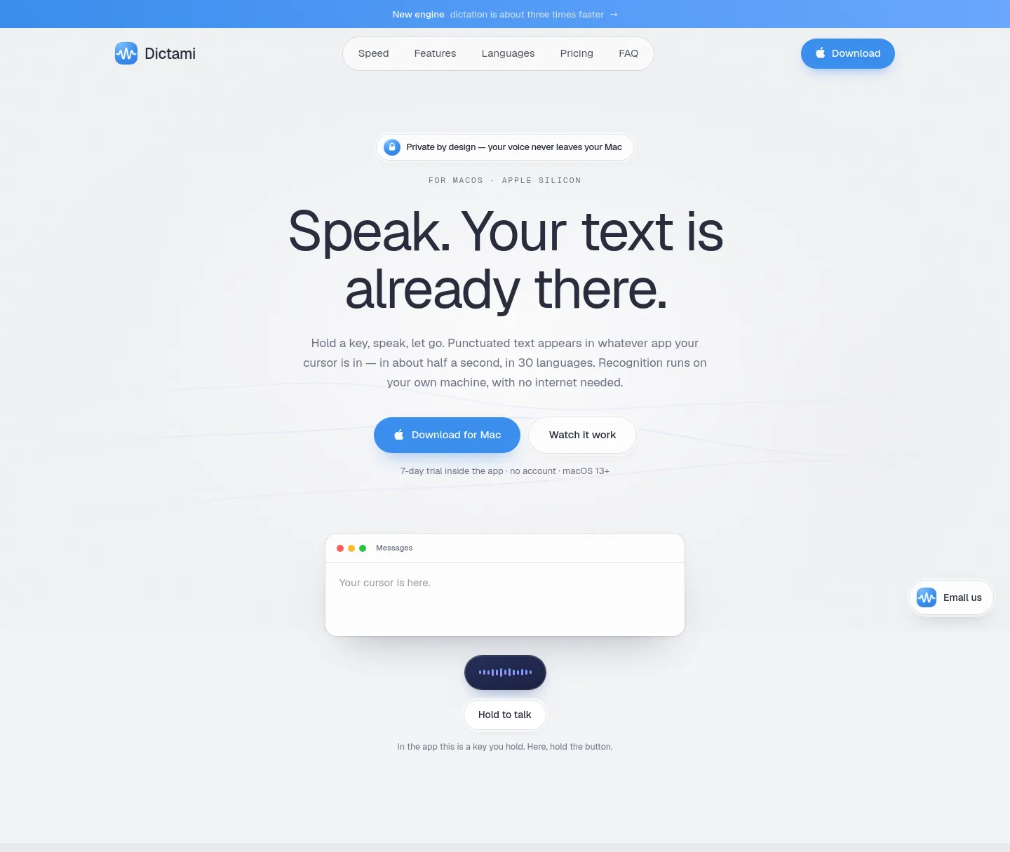 dictami.com — Hero
