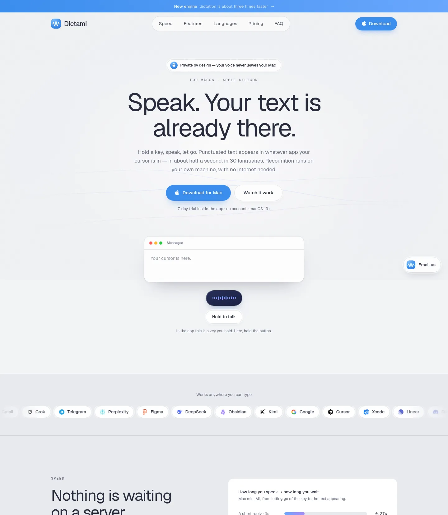 dictami.com — The Pricing Page
