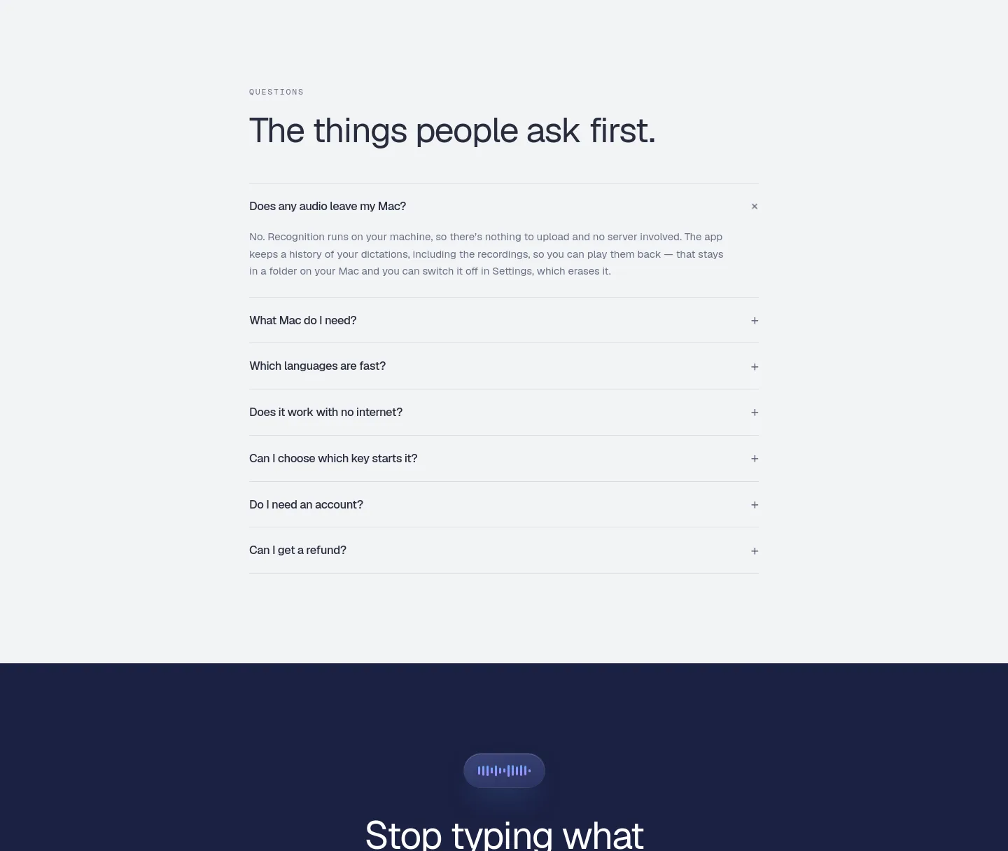 dictami.com FAQ section