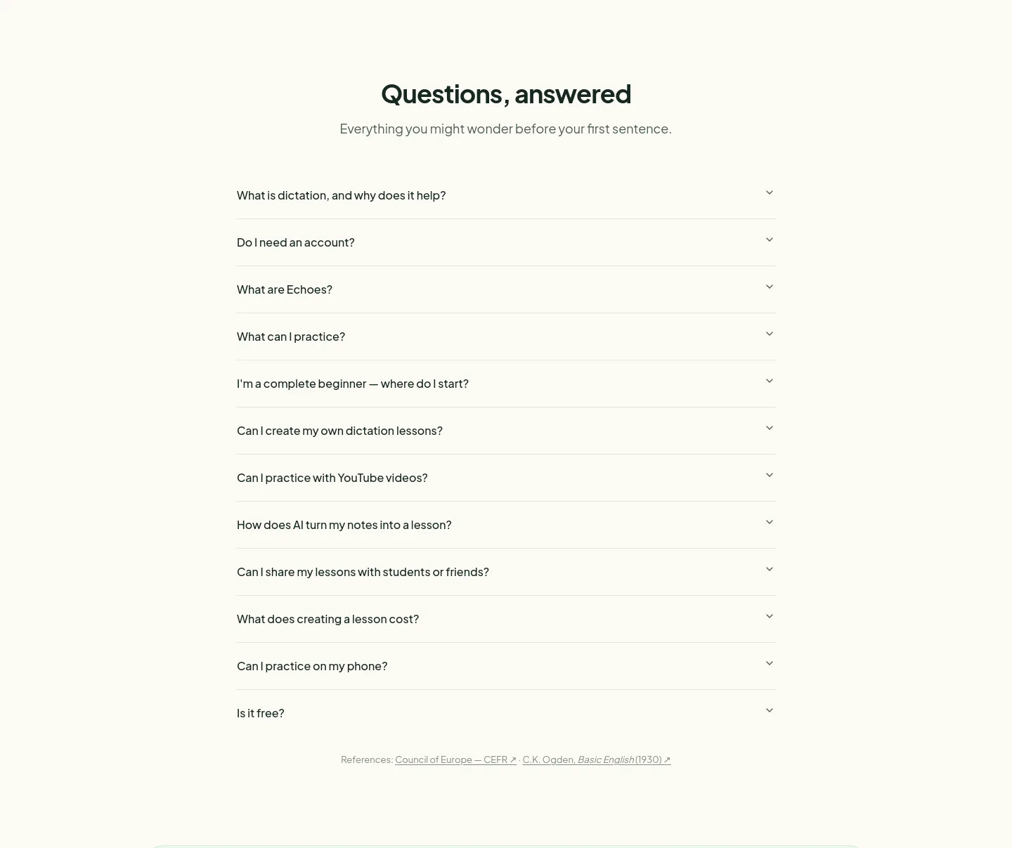 dictationtrainer.com — FAQ