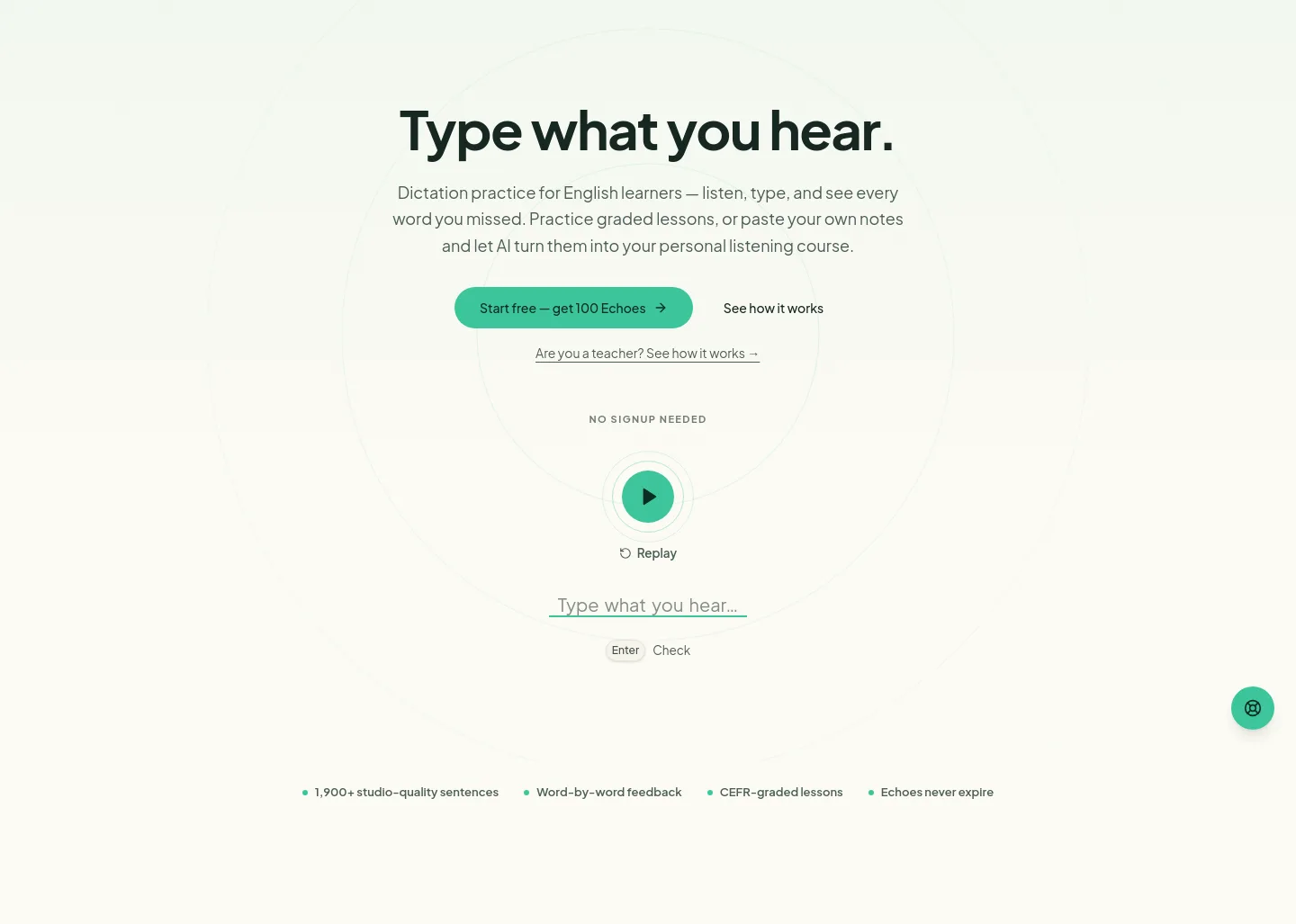dictationtrainer.com — Hero