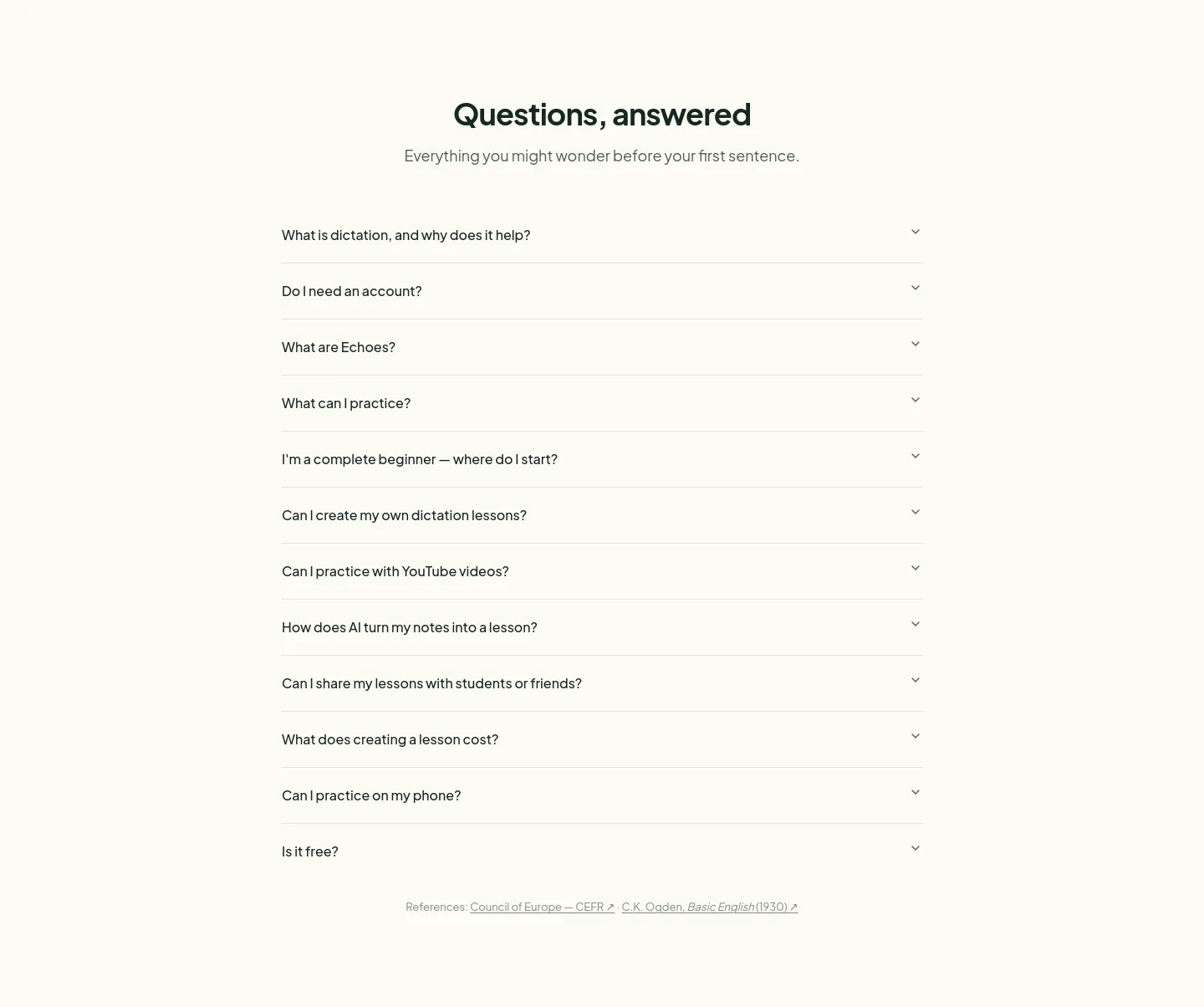 dictationtrainer.com — FAQ