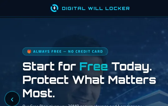 No credit card element from digitalwilllocker.com
