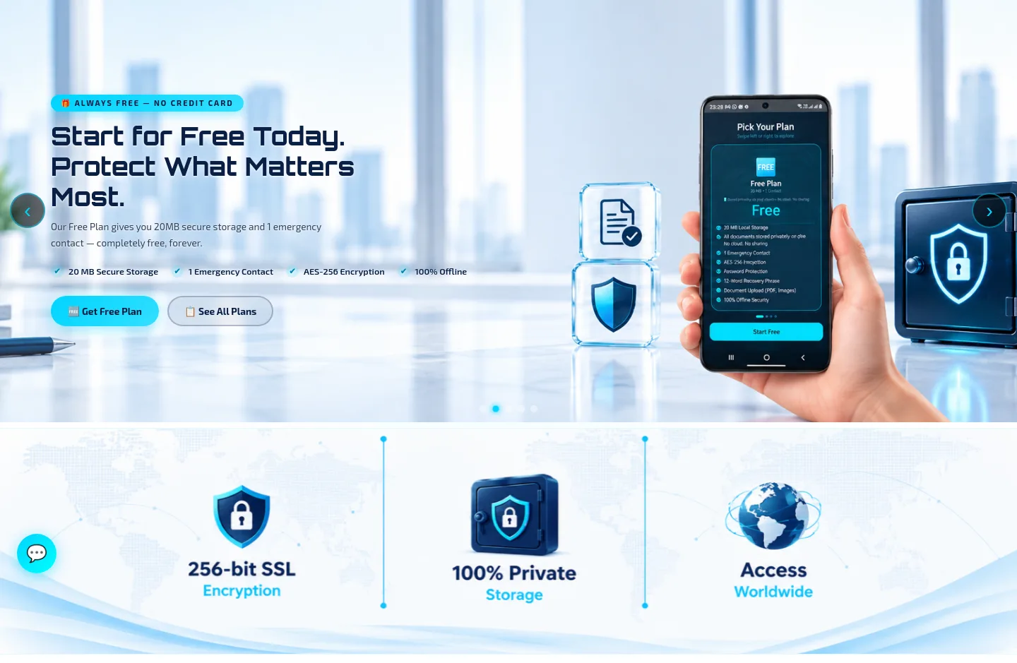 digitalwilllocker.com — Hero