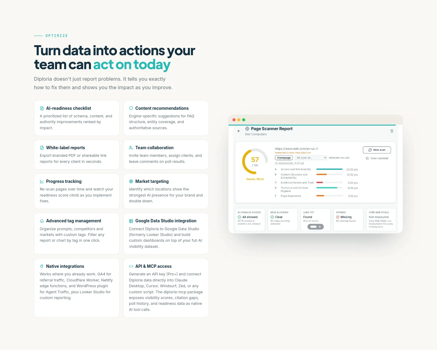 diploria.ai FAQ section