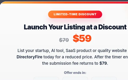 Price anchor element from directoryfire.com