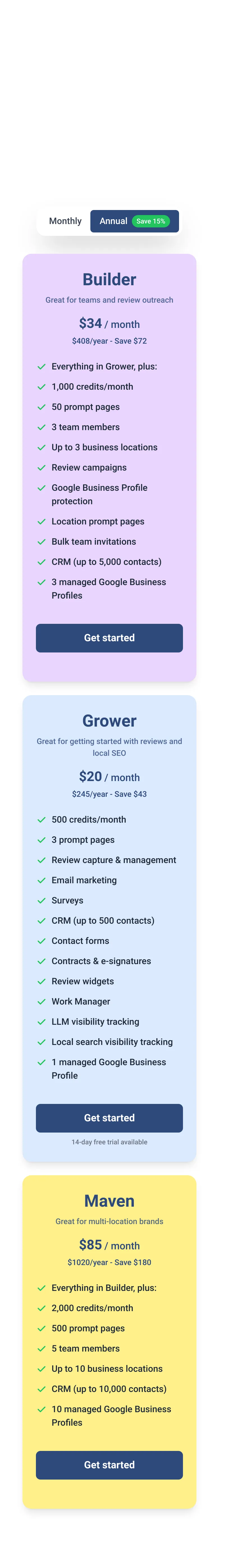 divinerone.com — Pricing