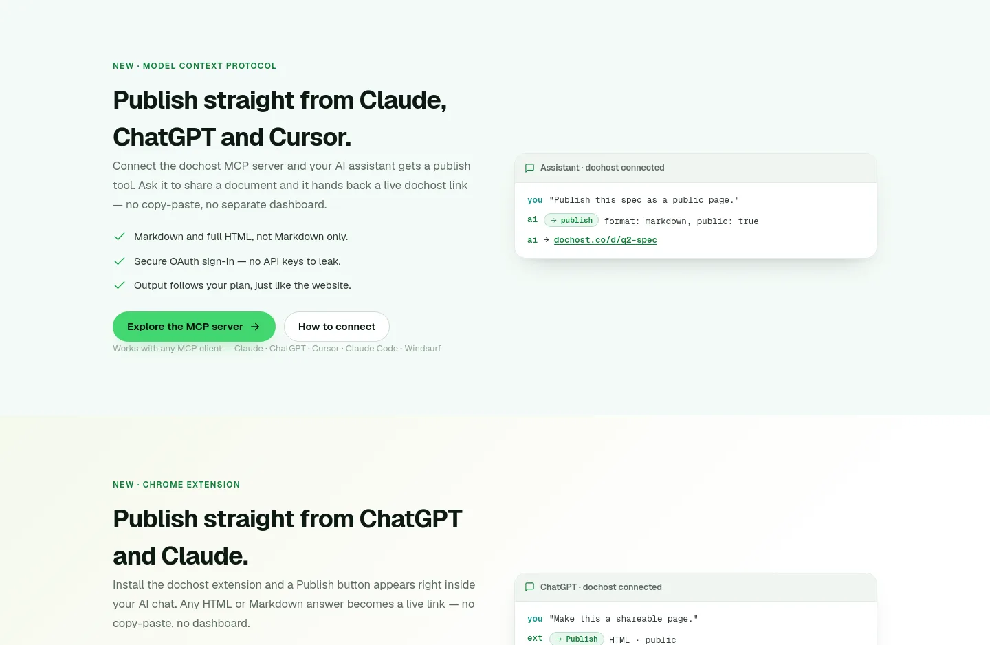 dochost.io Logo Wall section