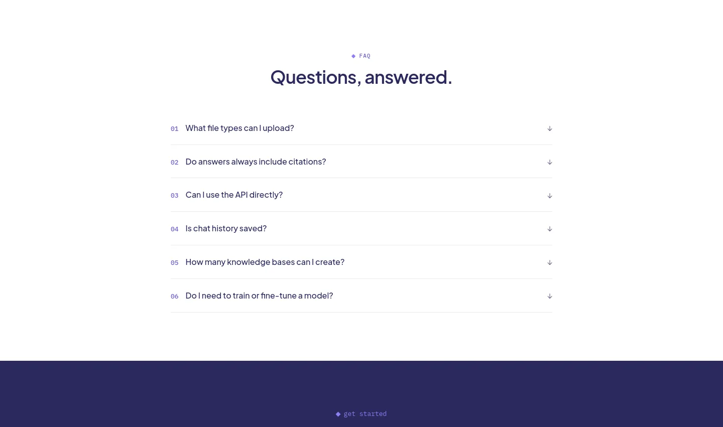 docubix.com FAQ section