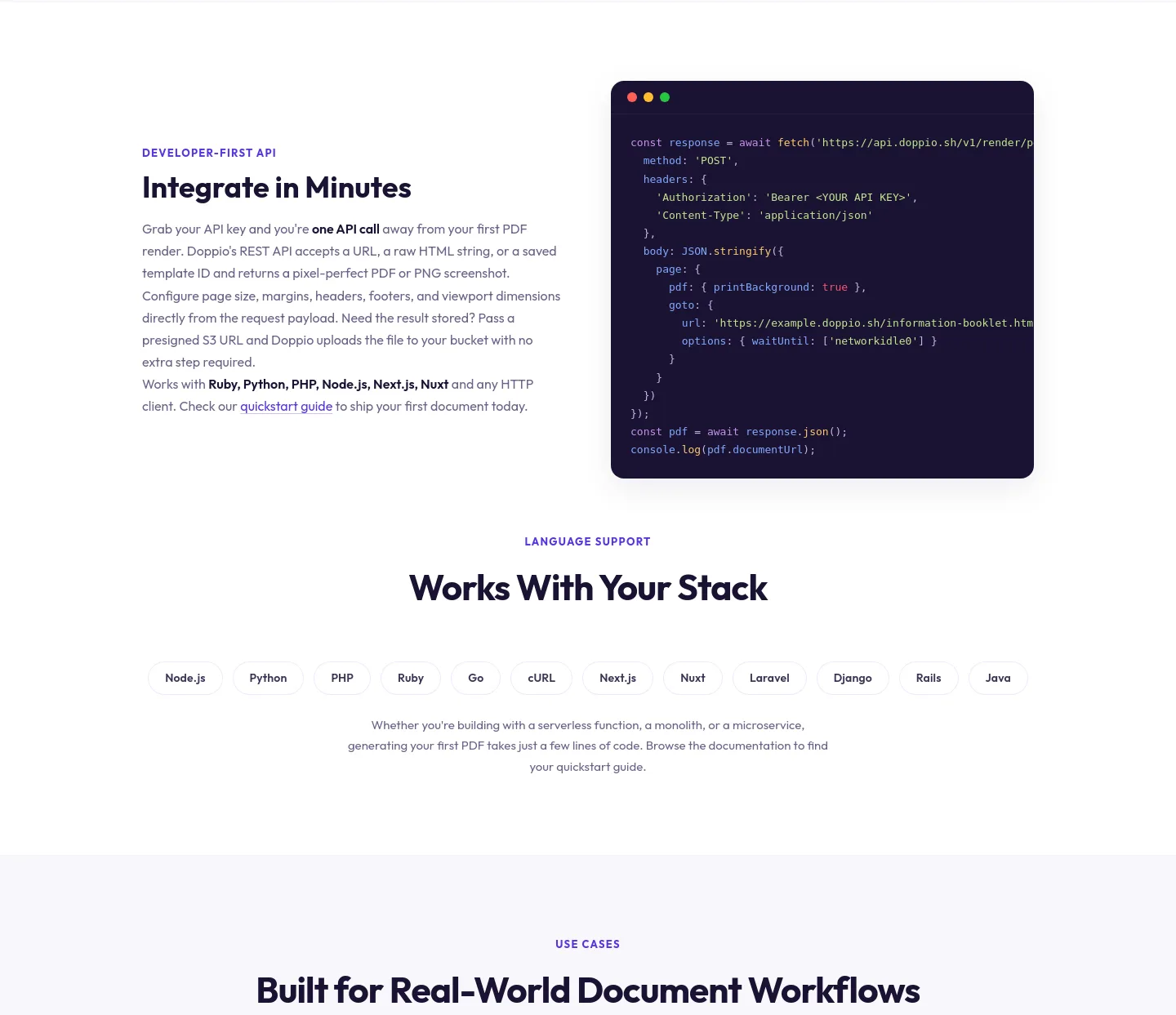 doppio.sh — Logo Wall