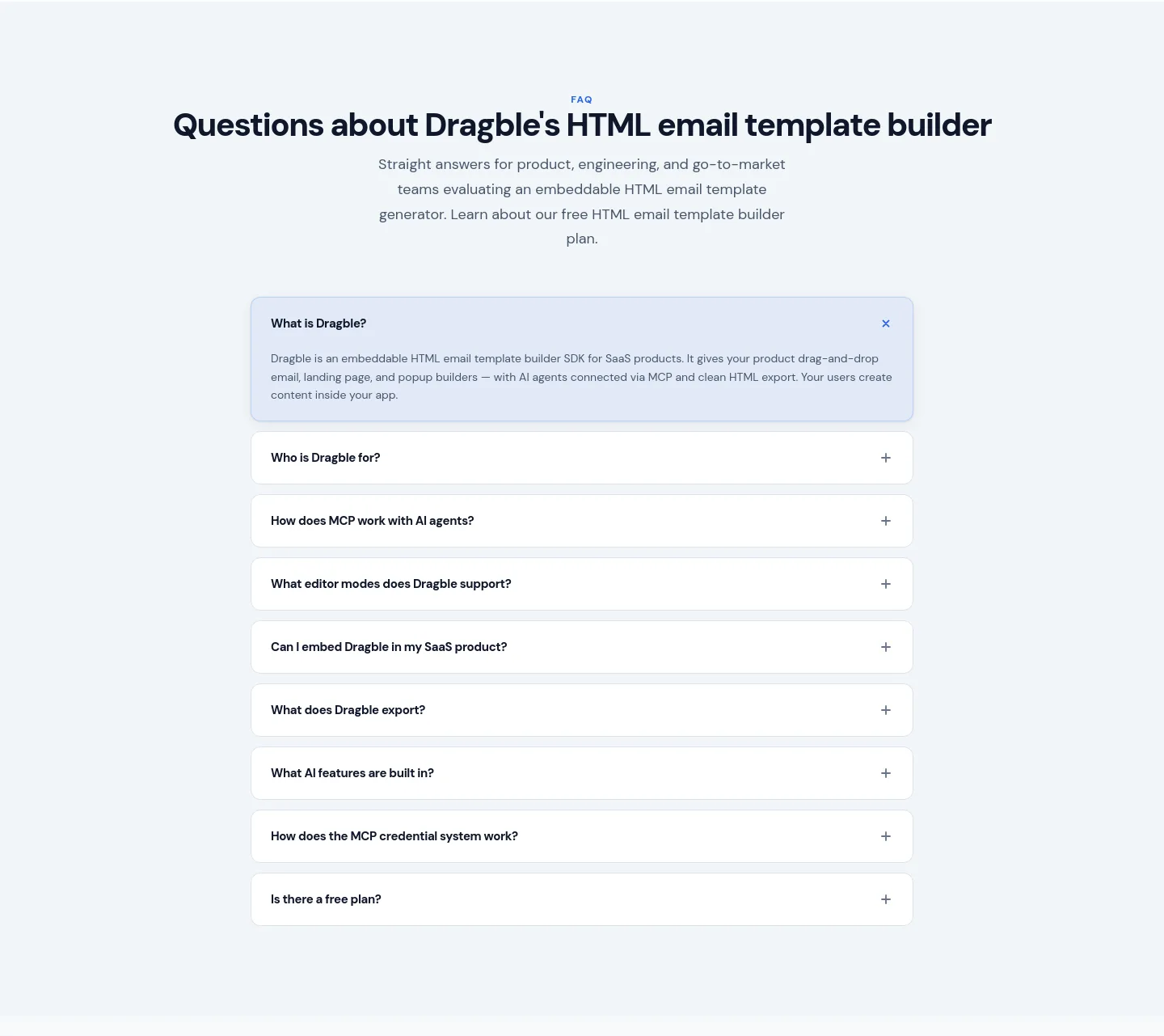 dragble.com — FAQ