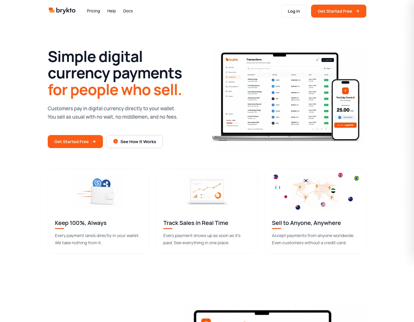 droppayxrp.com — a measured funnel