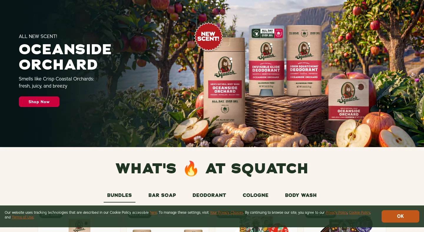 drsquatch.com — a real Hero section