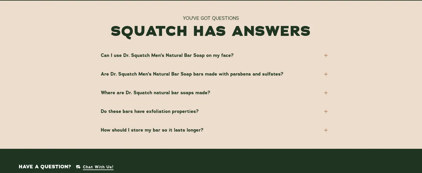drsquatch.com — FAQ