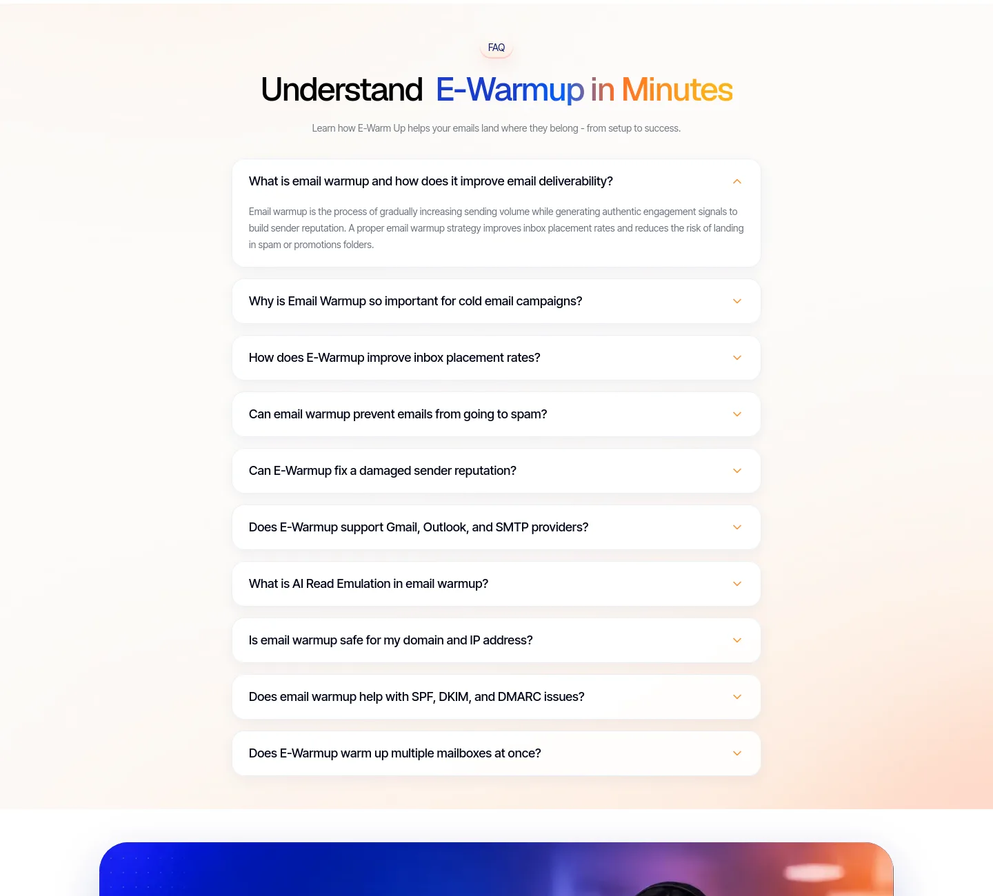 e-warmup.com — FAQ