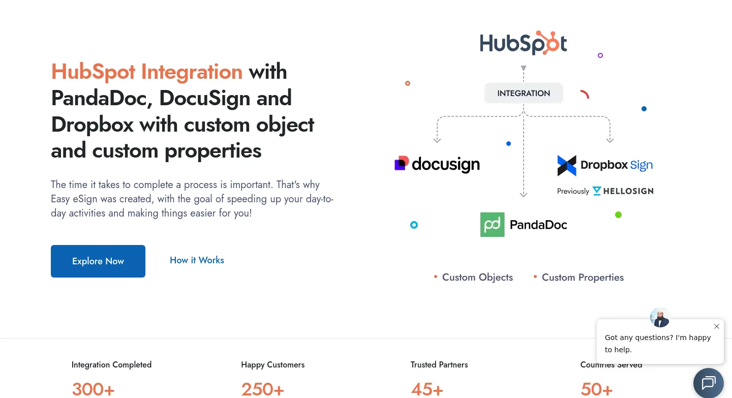 easyesign.oappsit.com — a real Hero section