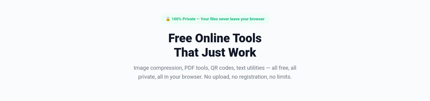 easyfreetools.net — Hero
