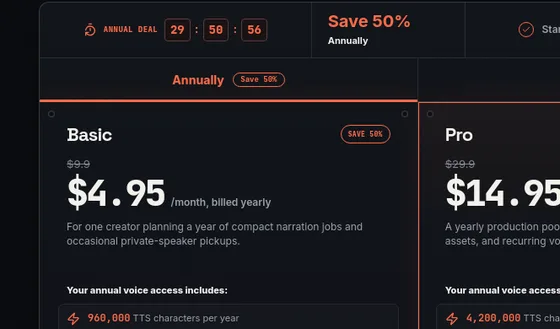Price anchor element from elevenai.app