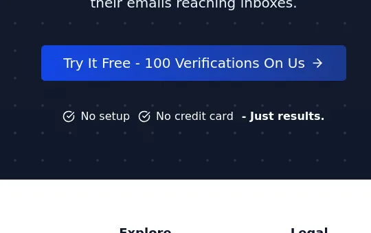 No credit card element from emailverifier.io