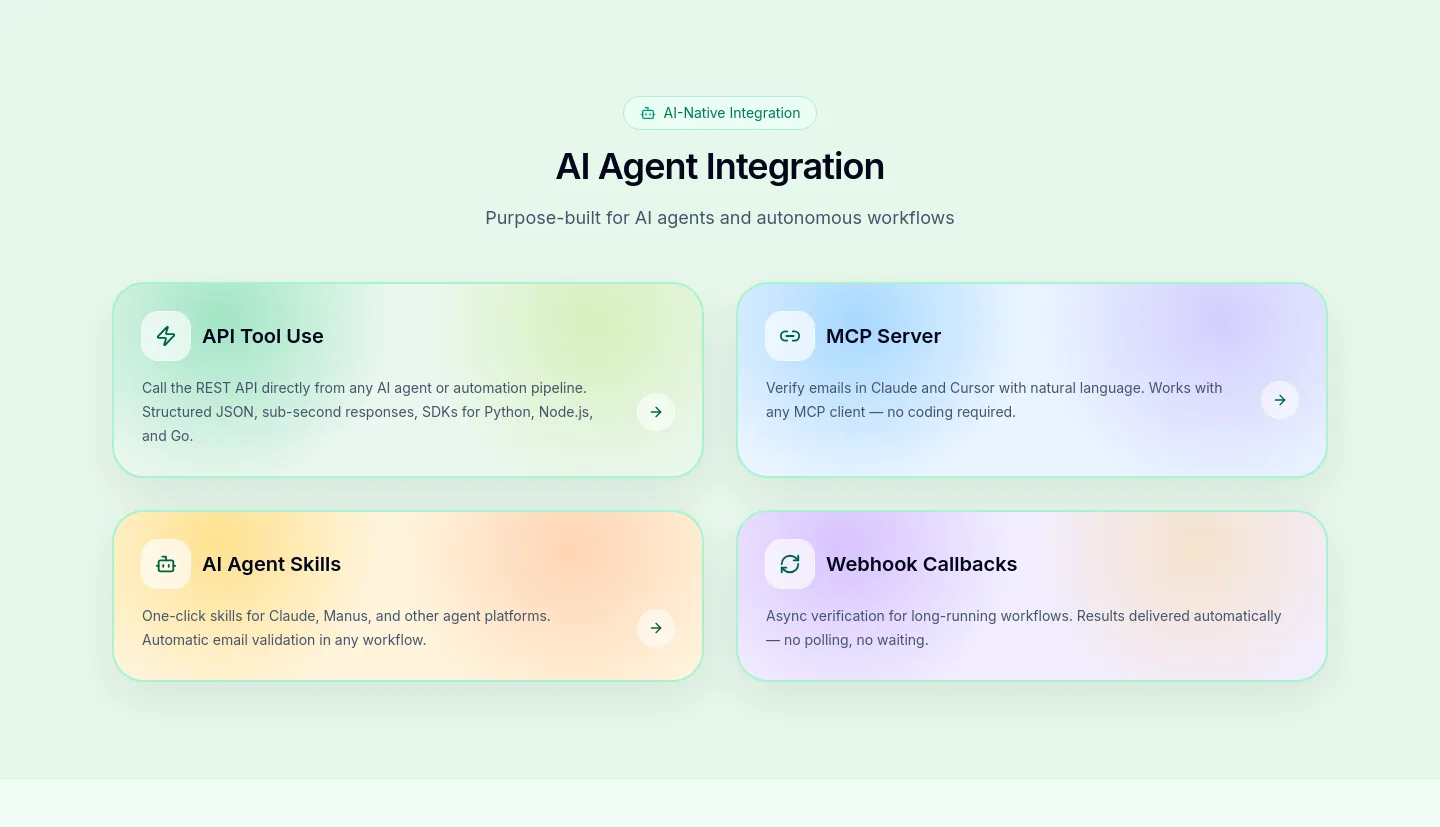 emailverify.ai Logo Wall section