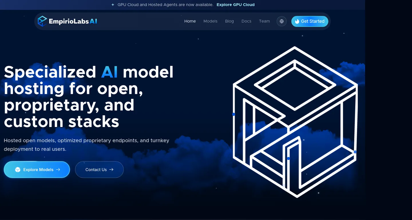 empiriolabs.ai — Hero