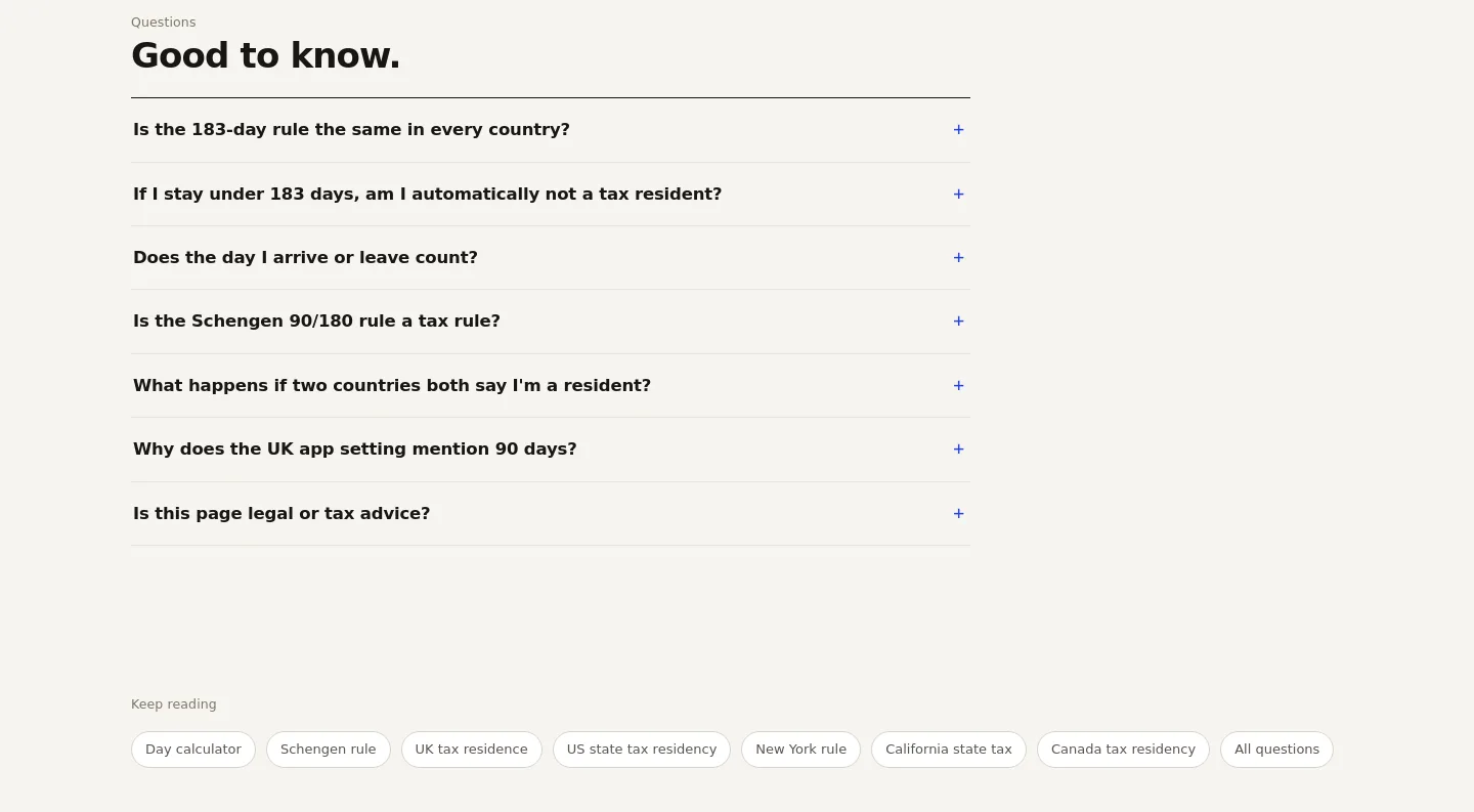 endlessriver.xyz — a real FAQ section