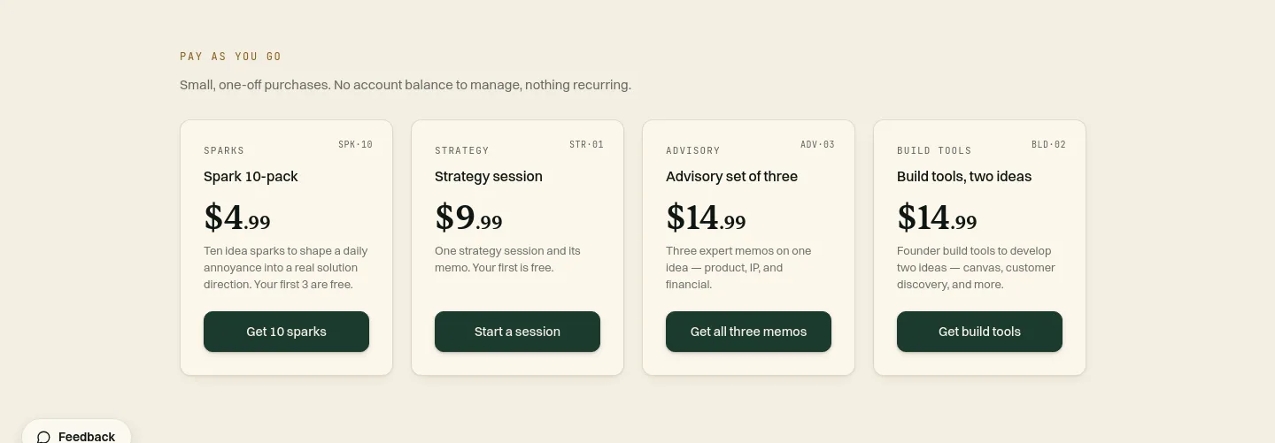 entredash.com — Pricing