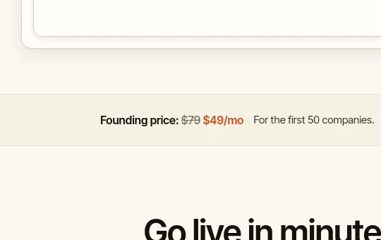 Price anchor element from everydial.ai