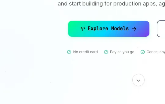 No credit card element from evolink.ai