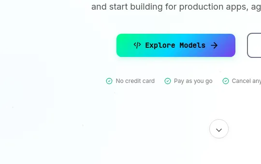 No credit card element from evolink.ai