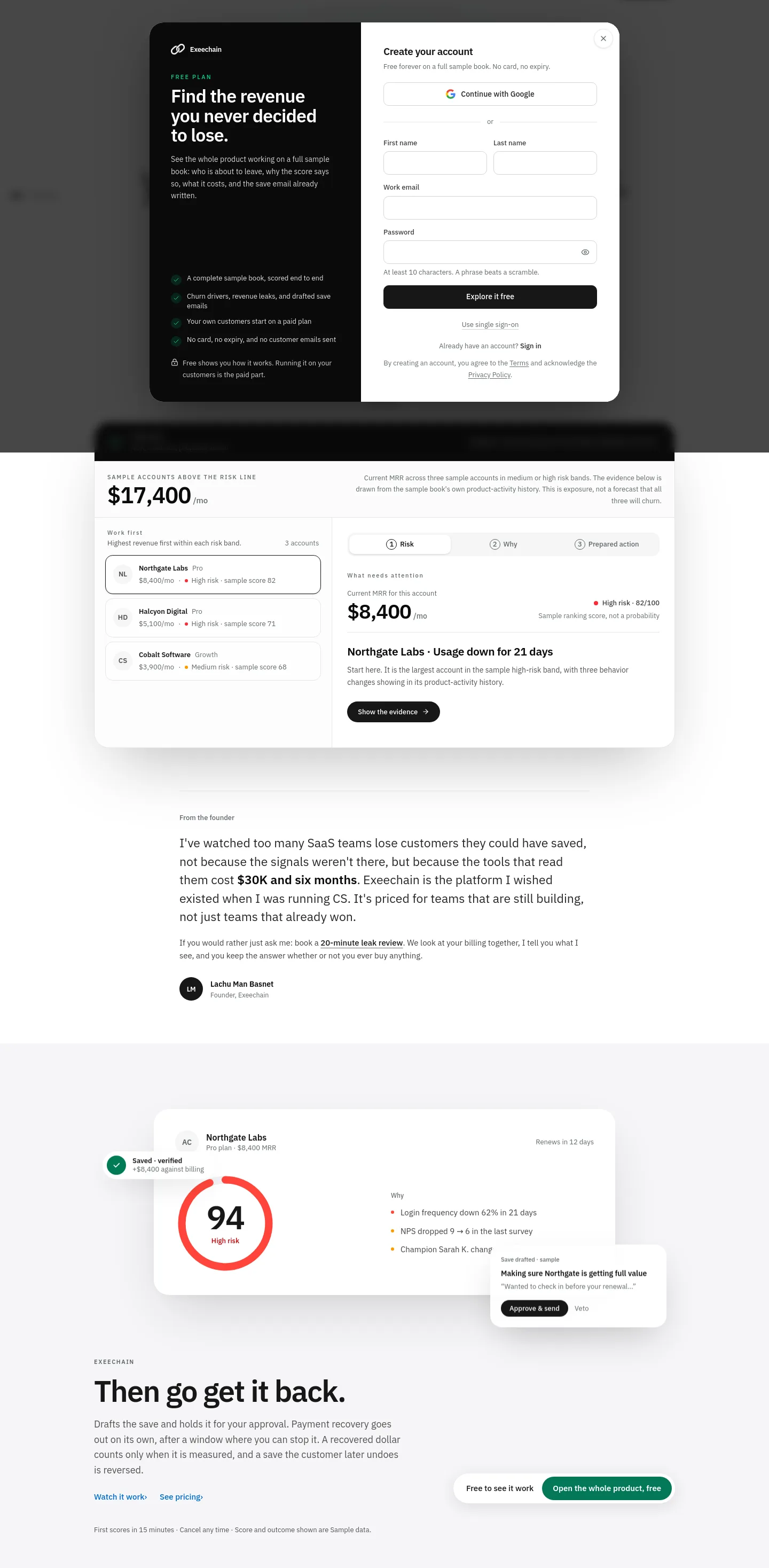 exeechain.com — Hero