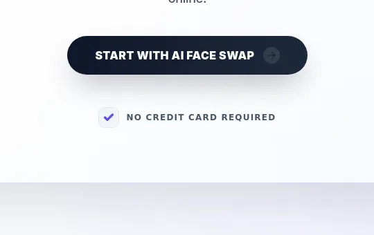 No credit card element from faceai.art