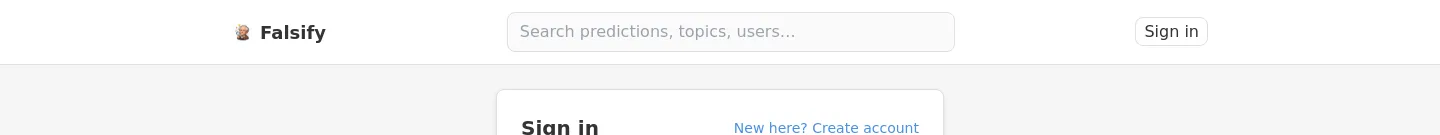 falsify.app — a measured funnel