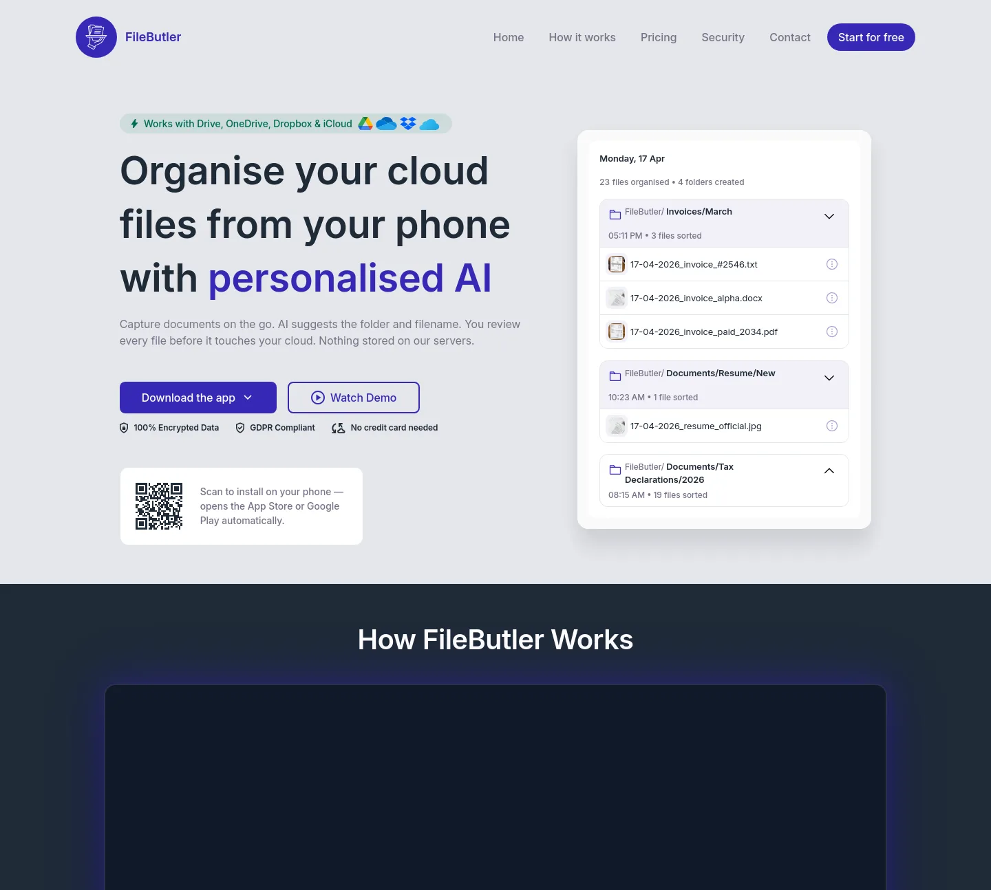 filebutler.xyz — The Pricing Page