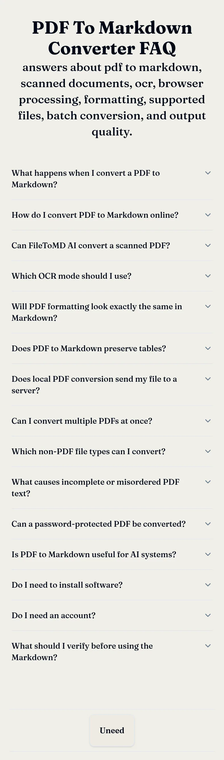 filetomd.ai — FAQ