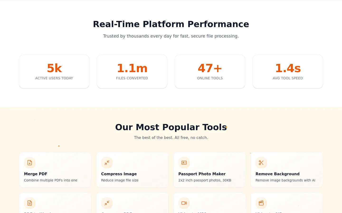 firstclicktools.com — a real Logo Wall section