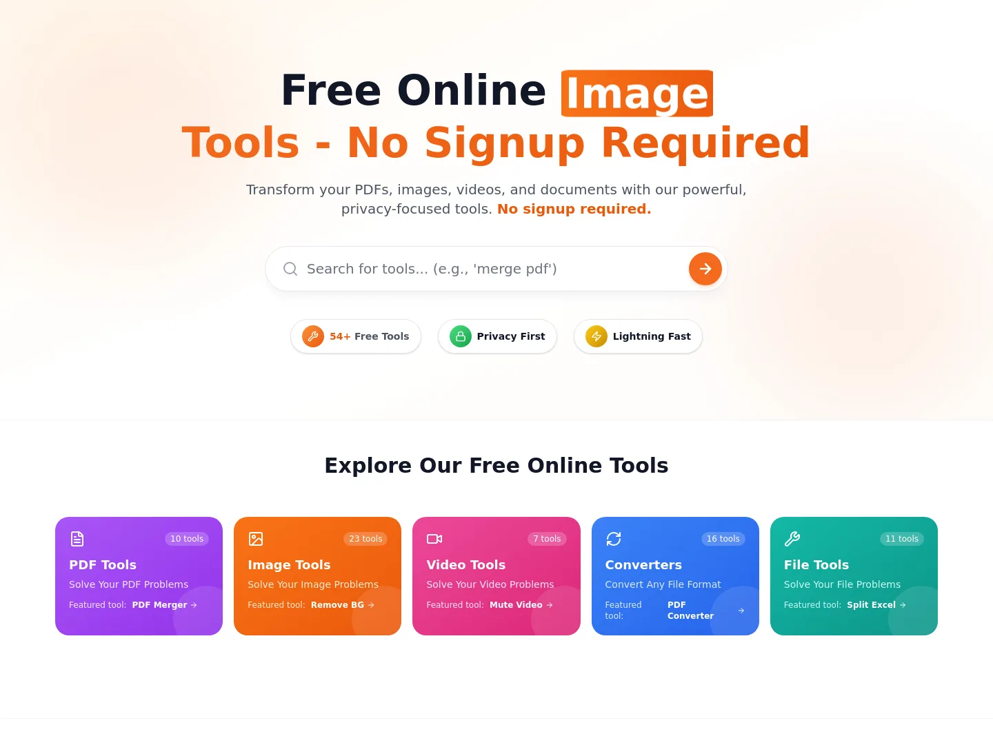 firstclicktools.com — Hero