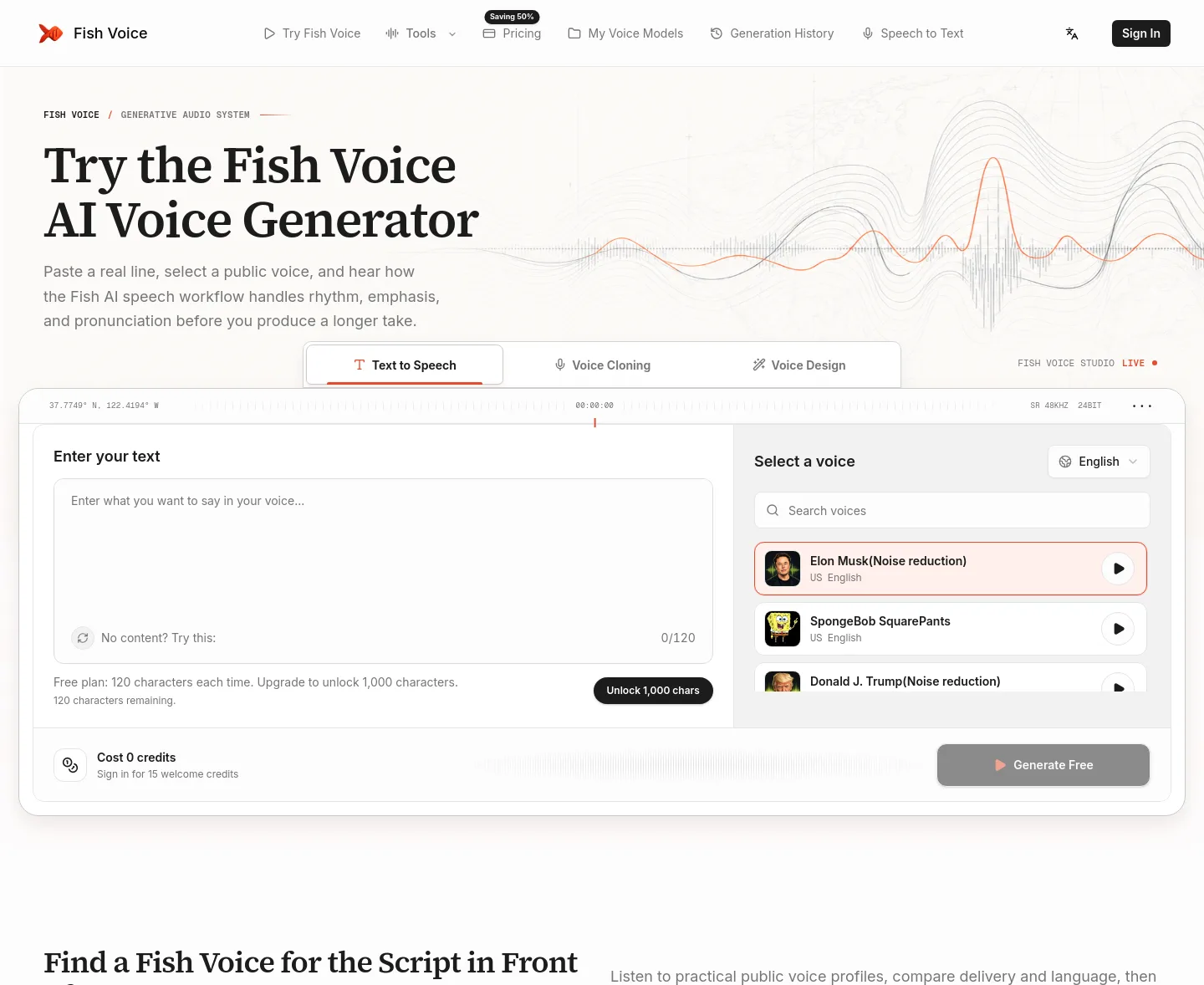 fishvoices.com — Hero
