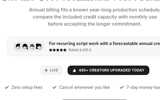 Rating element from fishvoices.com