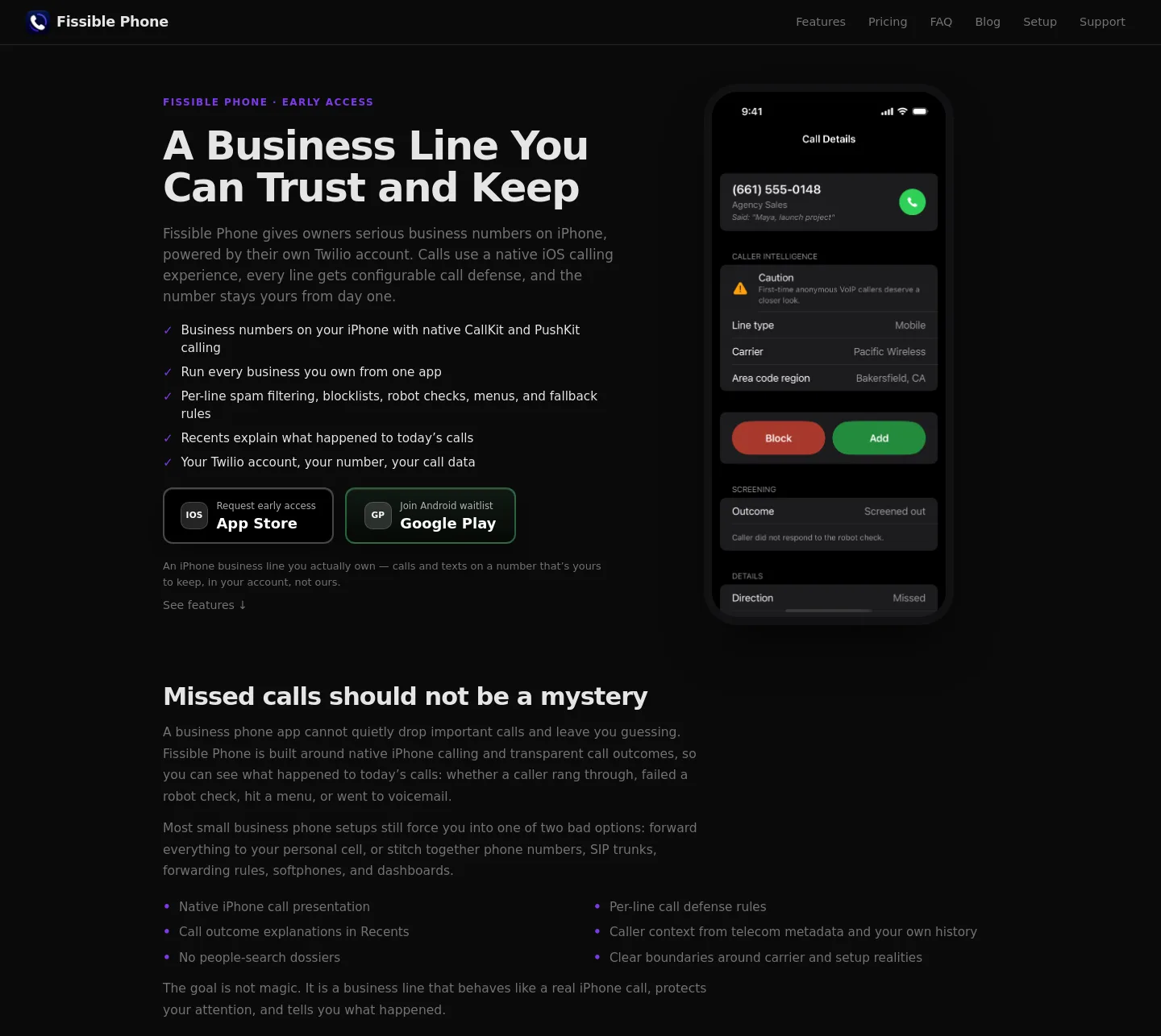 fissiblephone.com — a measured funnel