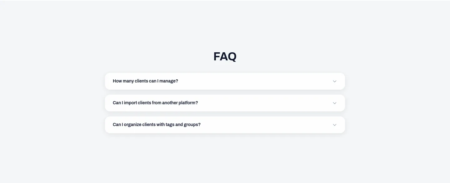 fitsuite.co FAQ section