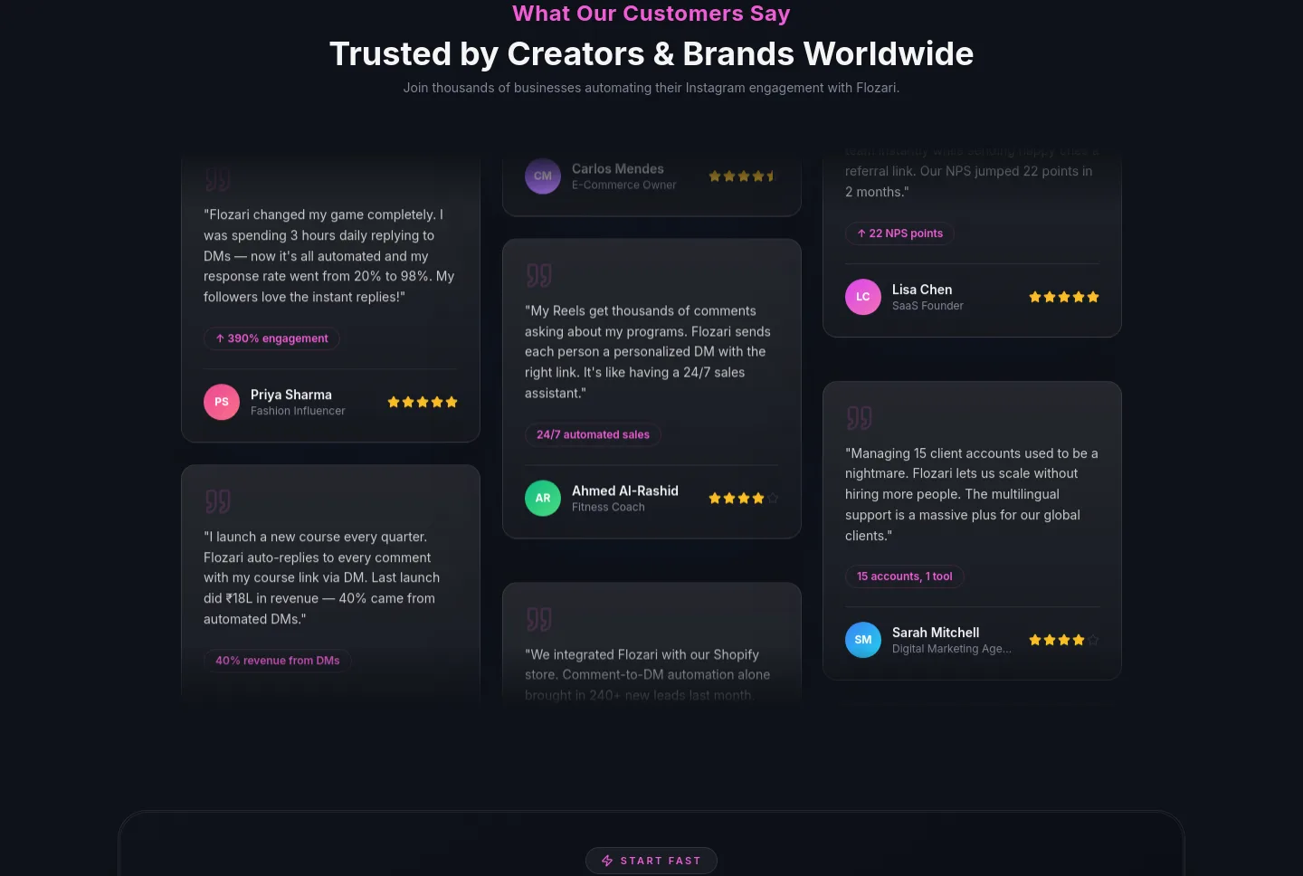 flozari.com — Logo Wall