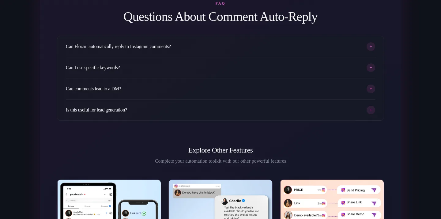 flozari.com — FAQ