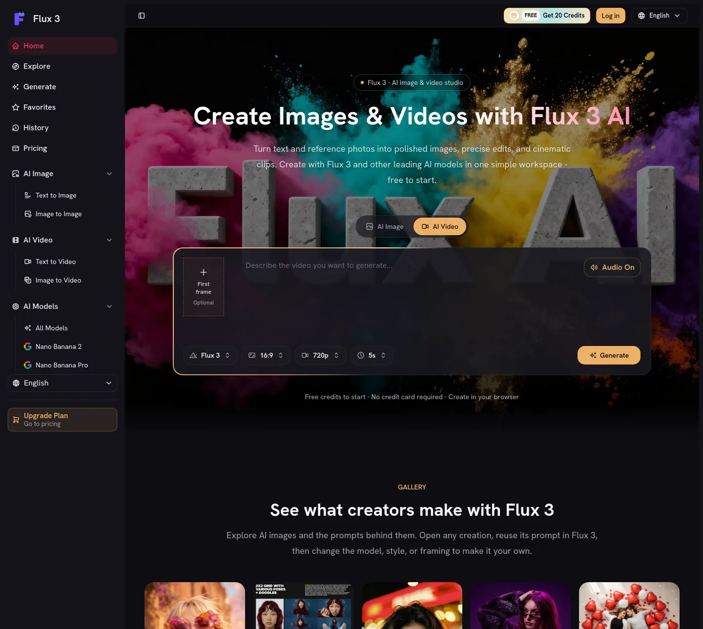 flux-3.co — a measured funnel