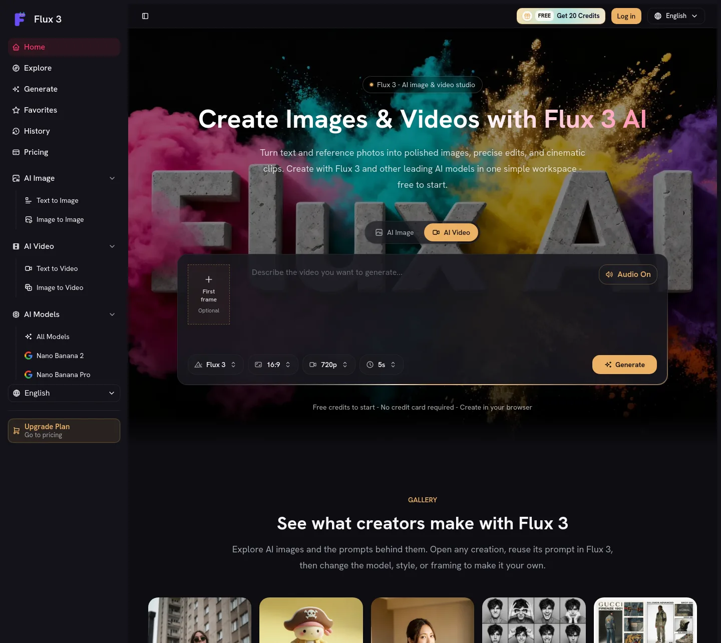 flux-3.co — The Pricing Page