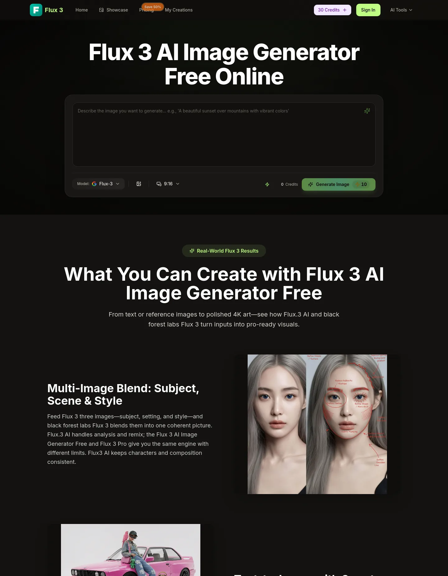 flux-3.com — a measured funnel