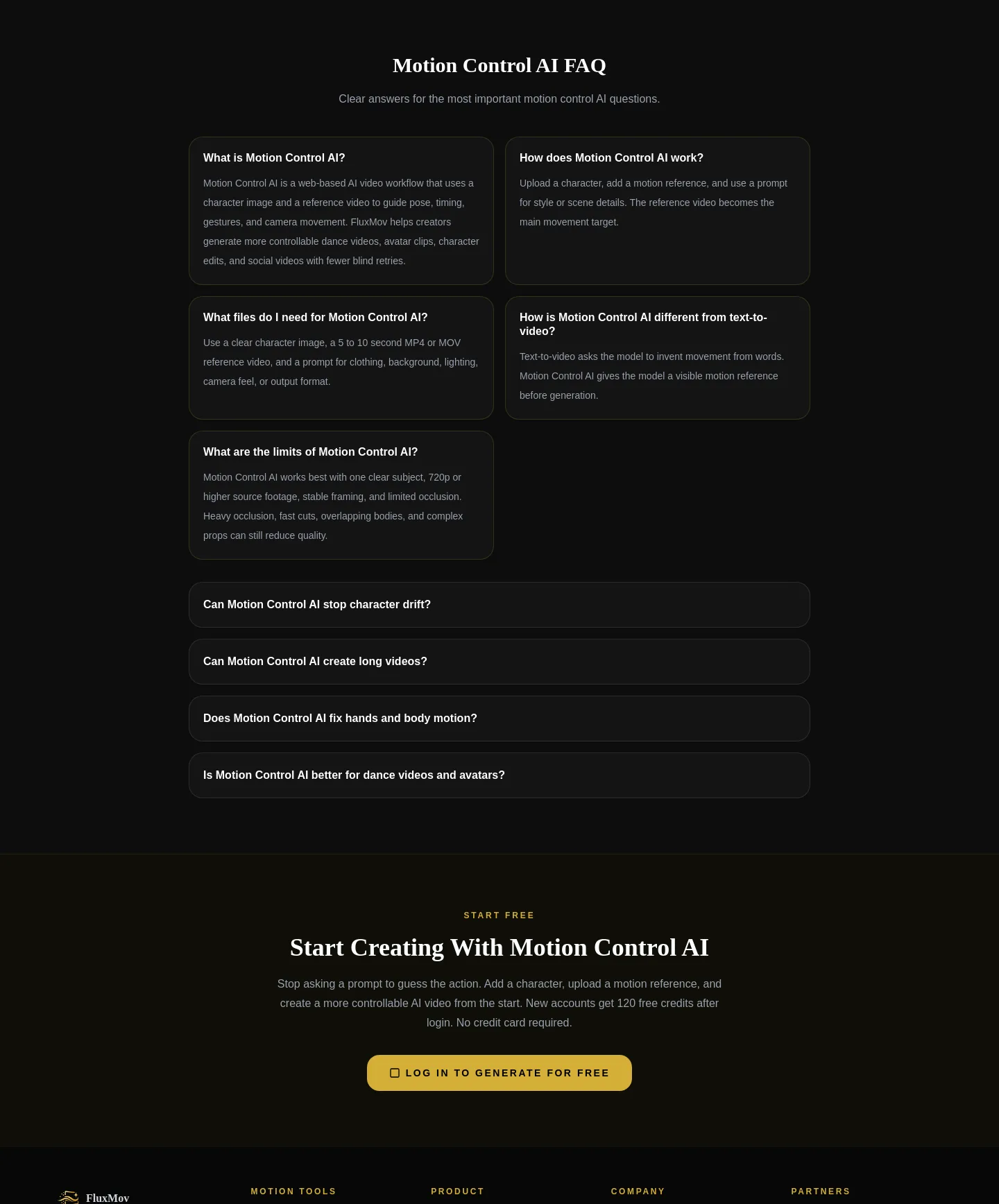 fluxmov.com FAQ section