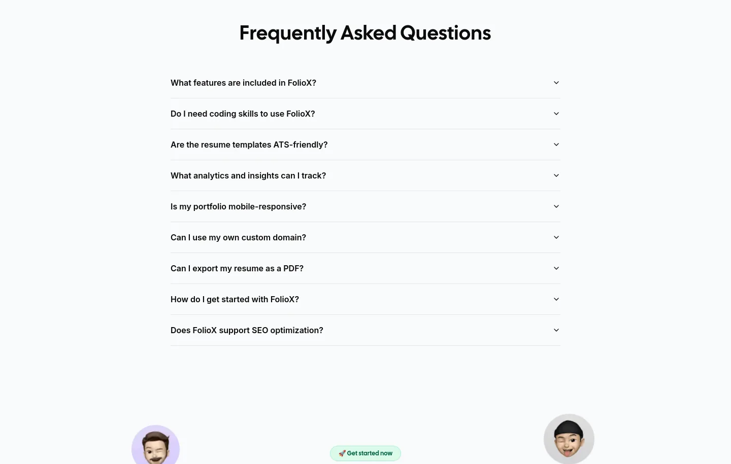 foliox.me — FAQ