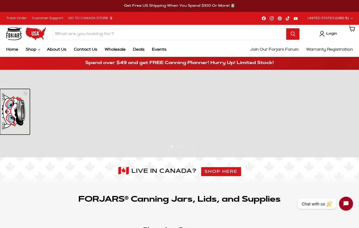 forjars.co — a real Features section