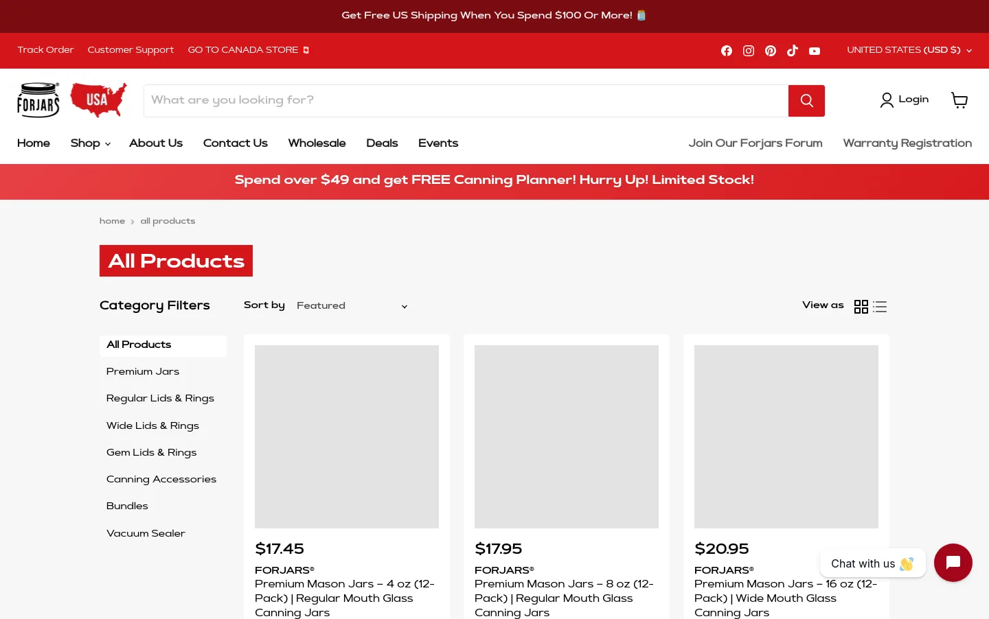 forjars.co — a real Features section